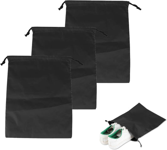 Nylon Drawstring Shoe Bag, 3PCS Bags for Travelling Dustproof Waterproof Travel Bag Underwear Shoes Pants V1259-DP01-A-751