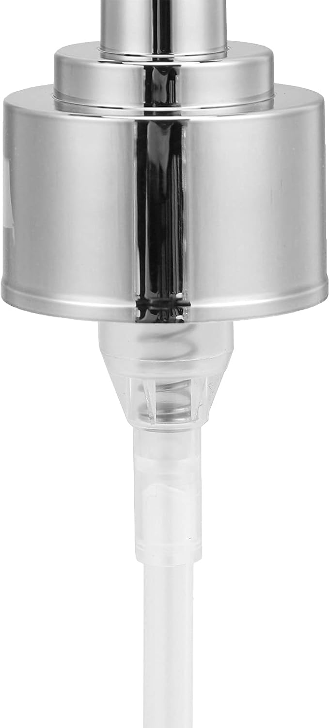 Hand Soap Pump, Pump Replacement Bottle Nozzle for Lotion Massage Oil Bottle(Silver ) V1259-DP01-A-761