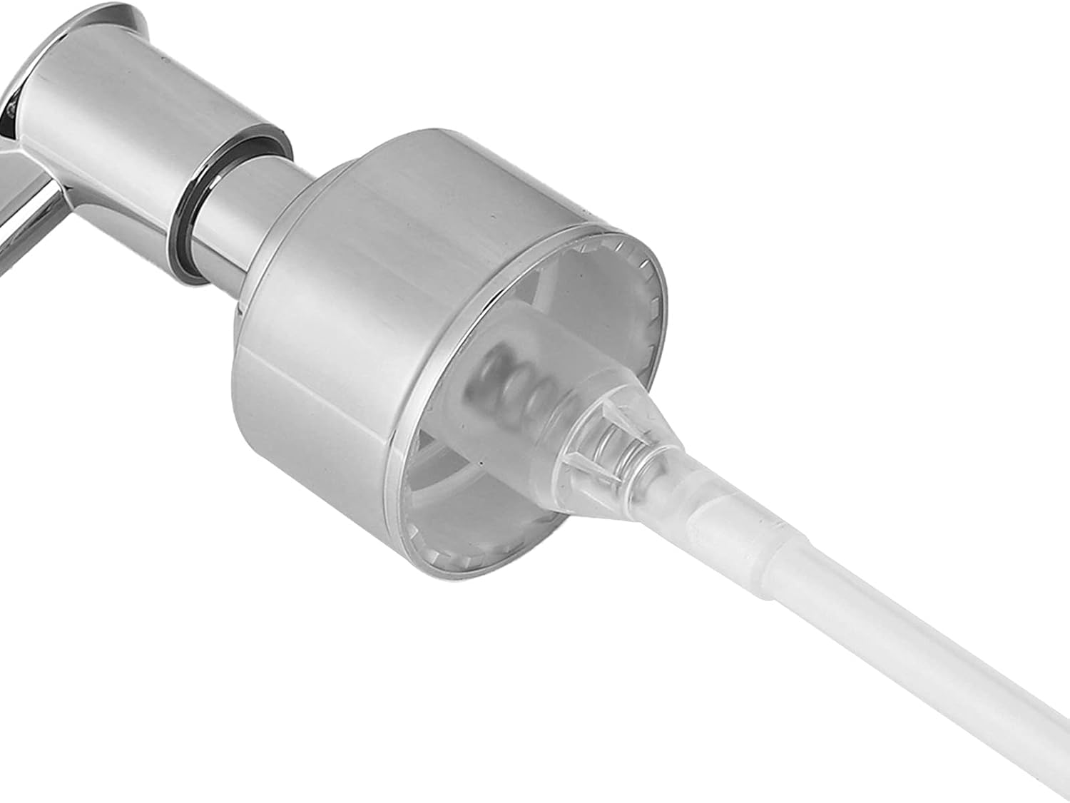 Hand Soap Pump, Pump Replacement Bottle Nozzle for Lotion Massage Oil Bottle(Silver ) V1259-DP01-A-761