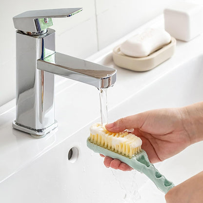 Shoe Cleaning Brush, Soft Bristle Brush Multi Purpose Scrub Hand Held Hanging Kitchen Scrubbing Shoes for V1259-DP01-A-762