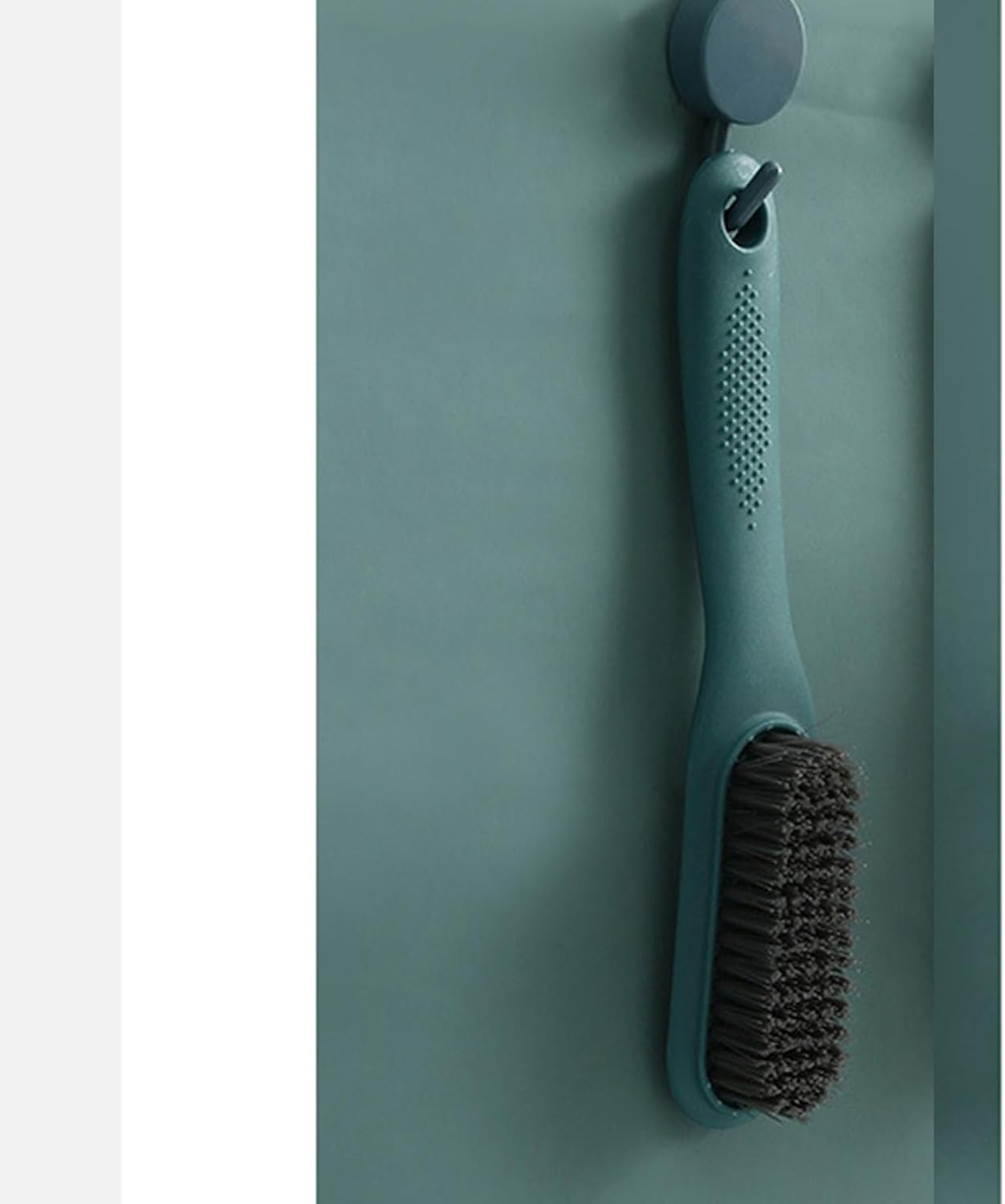Shoe Brush, Cleaning Brush Nylon Long Handle Portable Washing Soft Bristle for Shoes Clothes V1259-DP01-A-763
