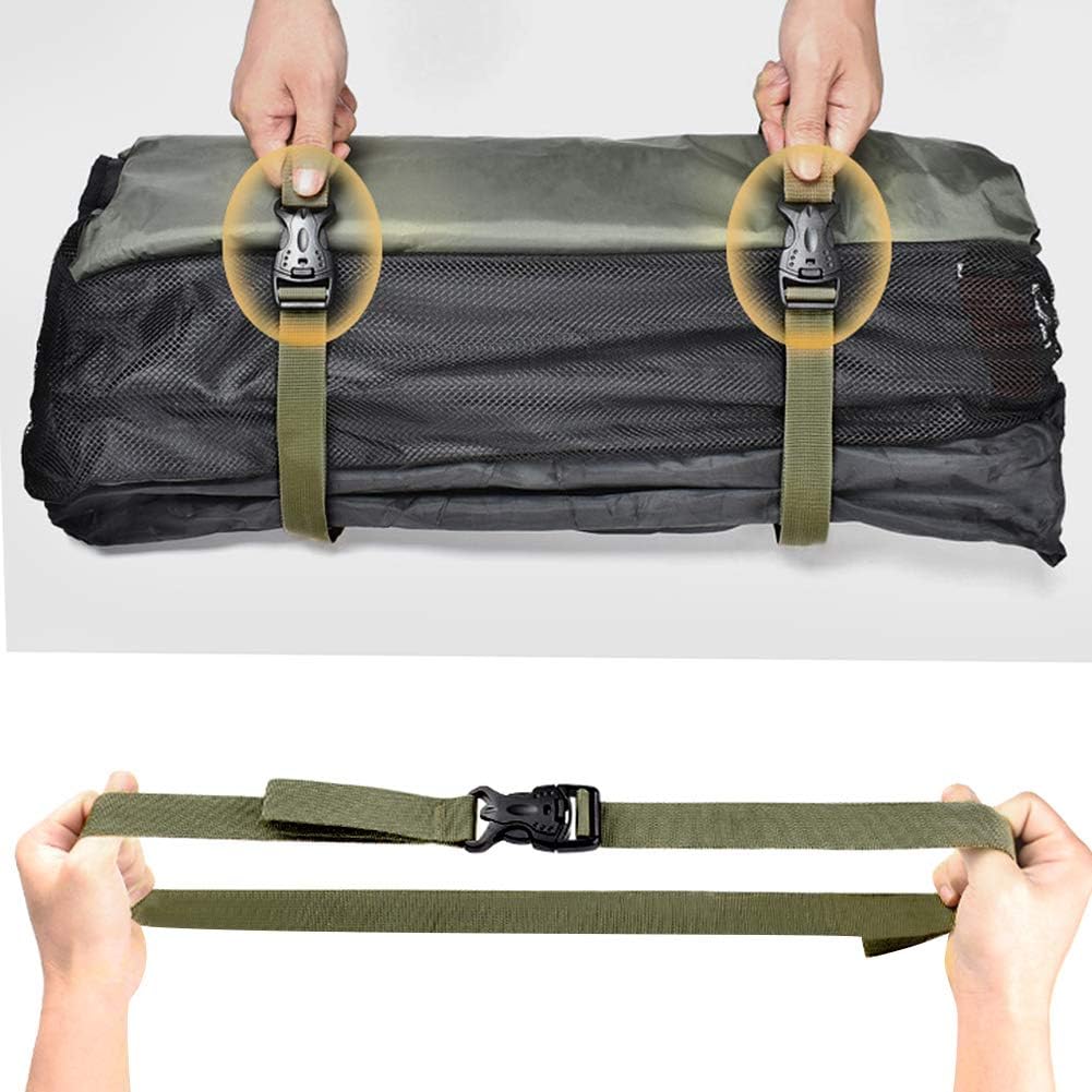 4PCS Backpack Straps, Straps with Buckles Hip Belt Replacement Double Safety Buckle Baggage Packing Suitcase V1259-DP01-A-764
