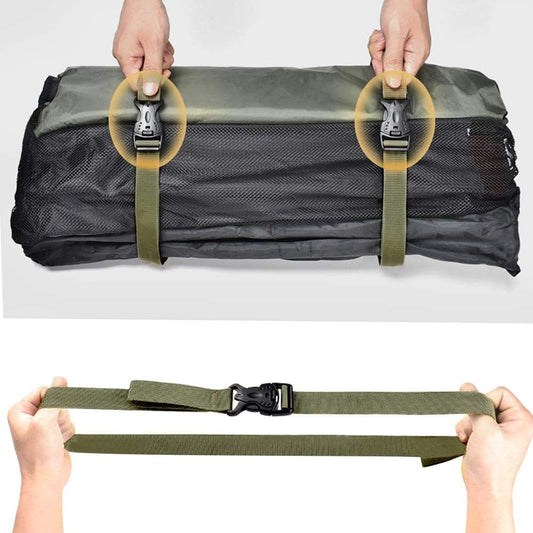4PCS Backpack Straps, Straps with Buckles Hip Belt Replacement Double Safety Buckle Baggage Packing Suitcase V1259-DP01-A-764
