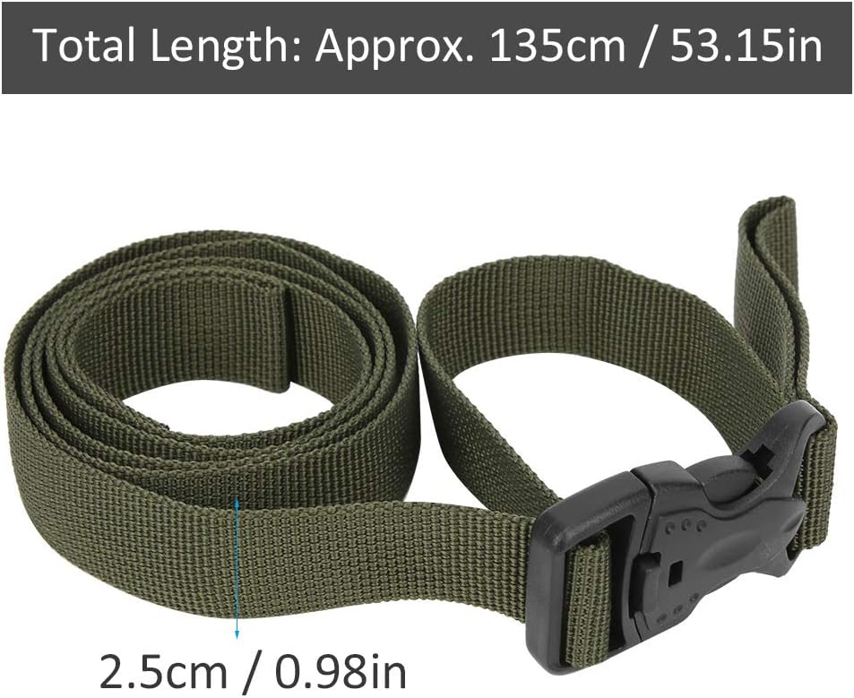 4PCS Backpack Straps, Straps with Buckles Hip Belt Replacement Double Safety Buckle Baggage Packing Suitcase V1259-DP01-A-764