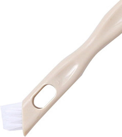 Sneaker Cleaner Brush, Multi Functional Shoe Brush Double Sided Washing Plastic Scrub for Stains (beige) V1259-DP01-A-765