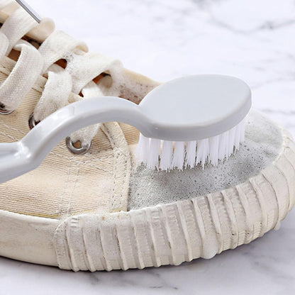 Sneaker Cleaner Brush, Multi Functional Shoe Brush Double Sided Washing Plastic Scrub for Stains (grey) V1259-DP01-A-766