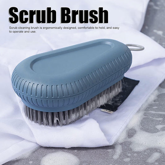 Shower Cleaner Brush, Soft Bristle Cleaning Brush Bath Scrubber for Laundry Stains Clothes Shoe Household V1259-DP01-A-769