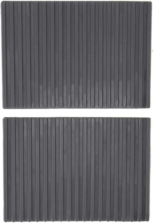 Small Soldering Mat 2pcs, Rubber Repair Work 4.1x5.6in Heat Resistant Antislip Station Pad Watch Tools V1259-DP01-A-789