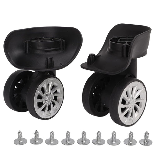 Heavy Duty Plate Casters, 2 Inch Caster Wheels Luggage Replacement Suitcase Repair Wheel for Trolley Case V1259-DP01-A-800