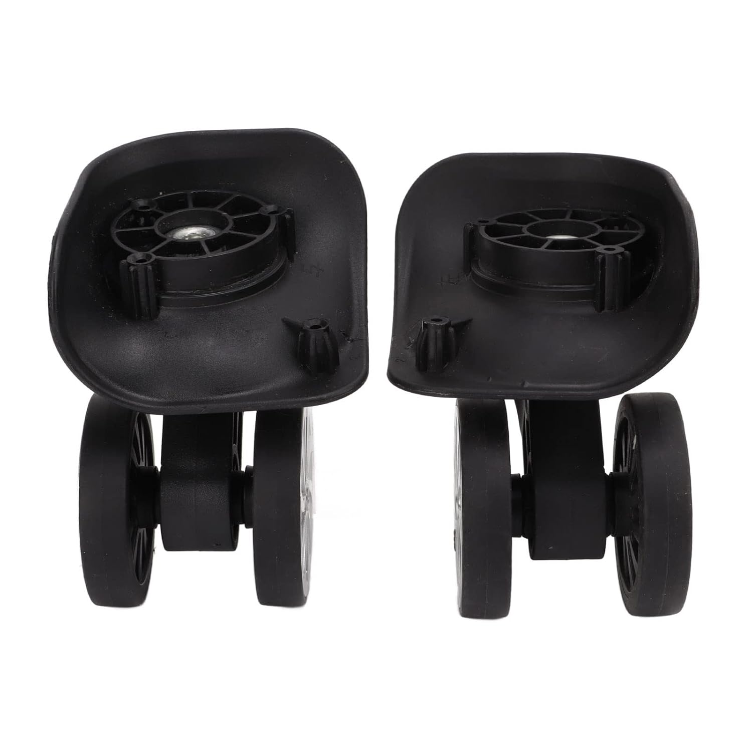 Heavy Duty Plate Casters, 2 Inch Caster Wheels Luggage Replacement Suitcase Repair Wheel for Trolley Case V1259-DP01-A-800
