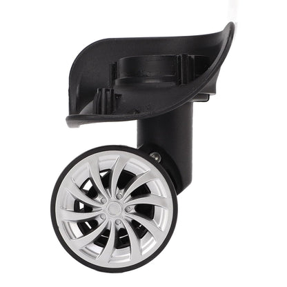 Heavy Duty Plate Casters, 2 Inch Caster Wheels Luggage Replacement Suitcase Repair Wheel for Trolley Case V1259-DP01-A-800