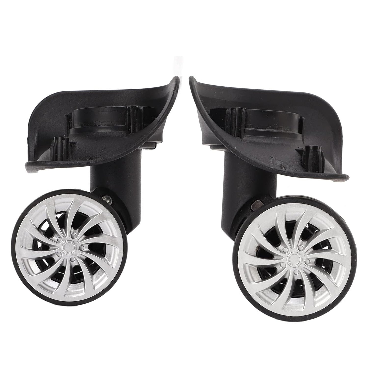 Heavy Duty Plate Casters, 2 Inch Caster Wheels Luggage Replacement Suitcase Repair Wheel for Trolley Case V1259-DP01-A-800
