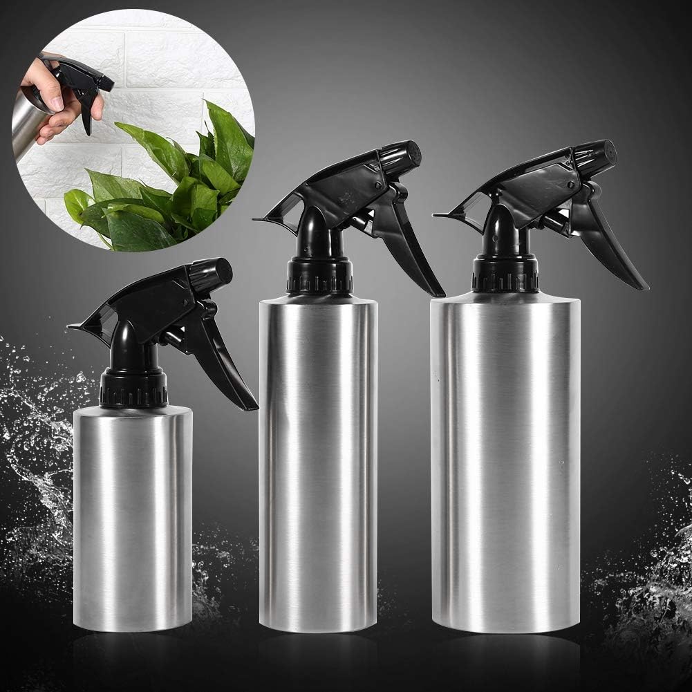 Stainless Steel Spray Bottle,Fine Mist Sprayer Empty Refillable Container for Kitchen Bathroom or Plants V1259-DP01-A-803