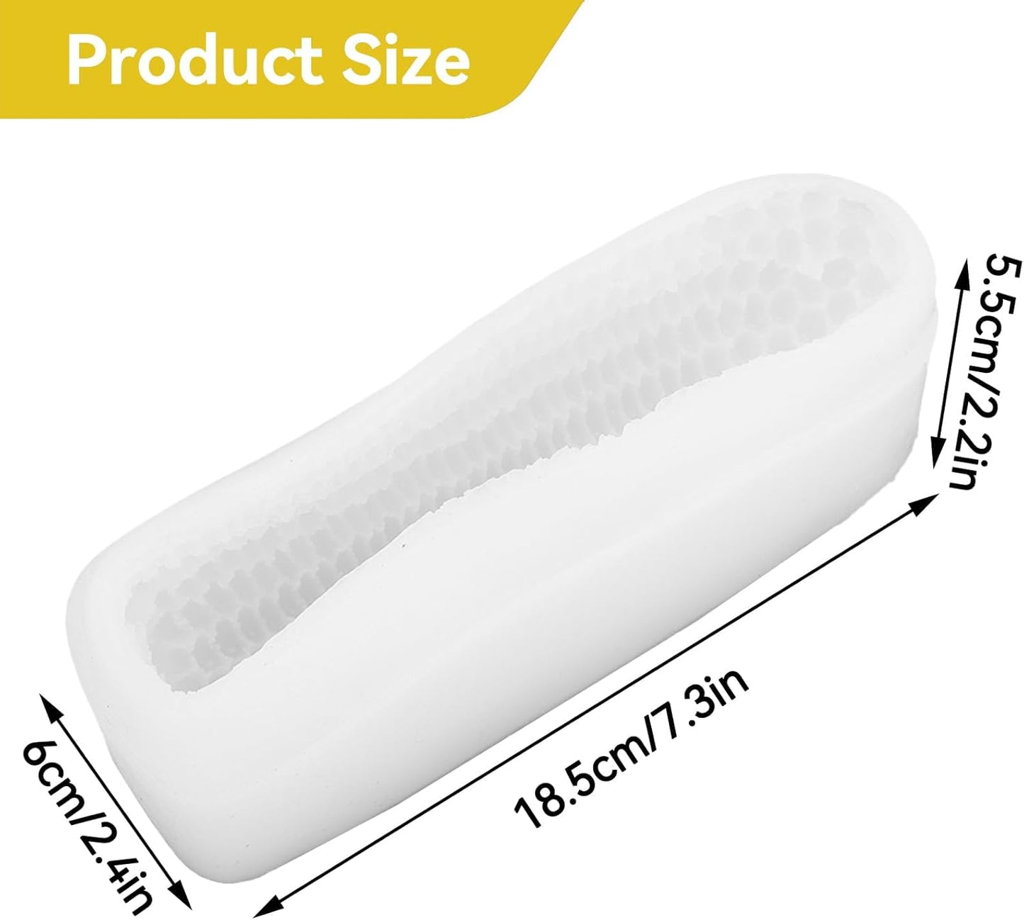 3D Corn Silicone Mold, Baking Molds Dessert Mould Shaped Candle for Mousse Cake, Pastry, Chocolate, Soap V1259-DP01-A-821