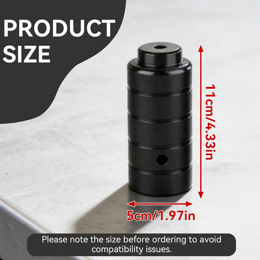 2PCS Steel Bike Pegs, Anti Skid Lead Foot Bicycle Peg Mini Cycling Rear Stunt 1.97 x 4.33in for Mountain V1259-DP01-A-836