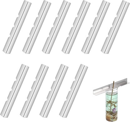 10PCS Metal Candle Wick Holder, Holders for Making Centering Tool Stainless Steel Device DIY Craft V1259-DP01-A-849