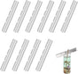 10PCS Metal Candle Wick Holder, Holders for Making Centering Tool Stainless Steel Device DIY Craft V1259-DP01-A-849