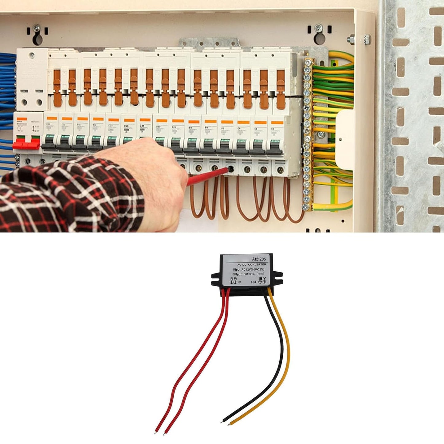 Ac to Dc Converter 12v, 10-28v V1259-DP01-A-850