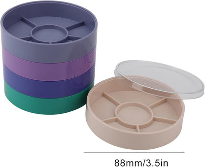 5 Layer Watch Parts Storage Box, Plastic Tray Watchmaker Repair Tool Container for Screw Component Movement V1259-DP01-A-851