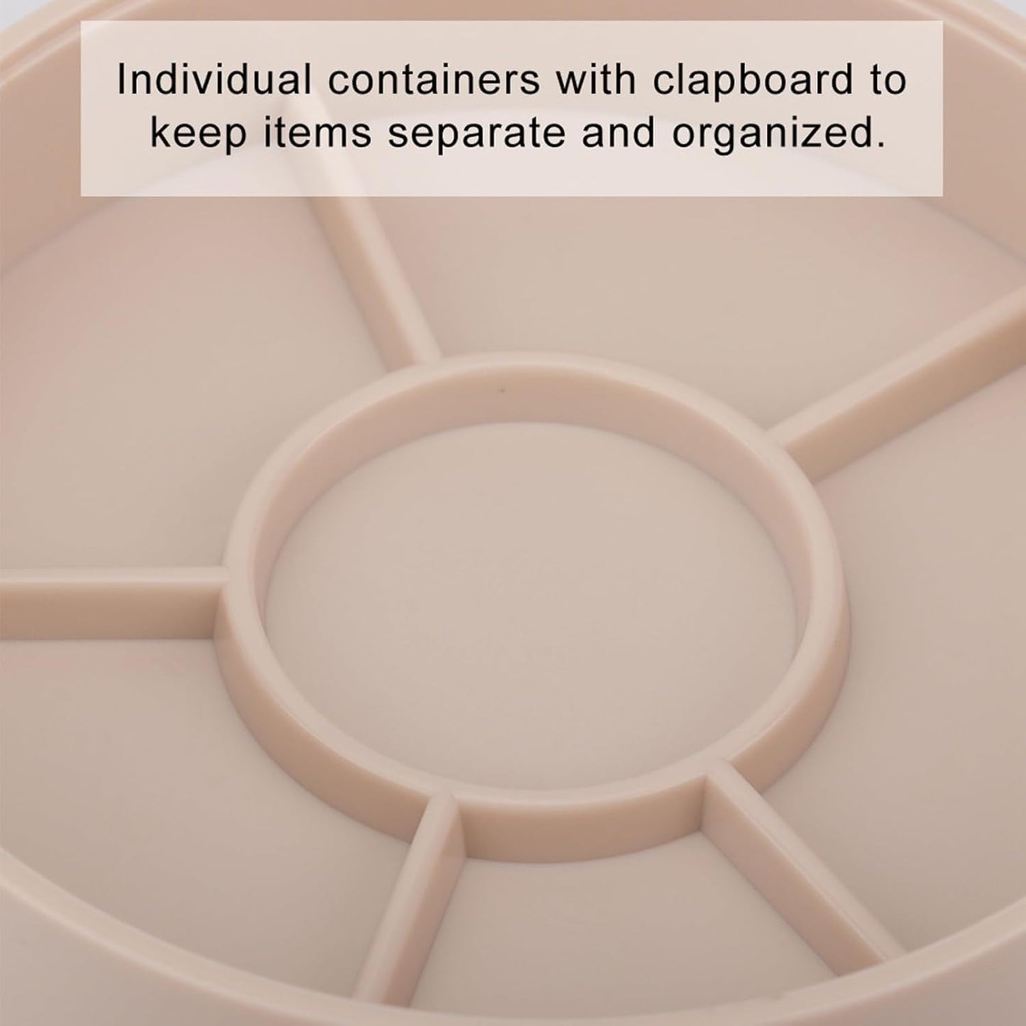 5 Layer Watch Parts Storage Box, Plastic Tray Watchmaker Repair Tool Container for Screw Component Movement V1259-DP01-A-851