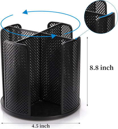 2 Pack Coffee Cup Dispenser, Rotatable 4 Compartment and Lid Holder, Plastic Paper Storage Organizer for V1259-DP01-A-891
