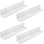 4 Pack Aluminum Angle 6061, 2" x 2"x 1/8" Stock, Bars 12" Length, 90-Degree Angled Extrusion, T5 Temper Mill V1259-DP01-A-898