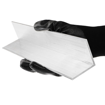 4 Pack Aluminum Angle 6061, 2" x 2"x 1/8" Stock, Bars 12" Length, 90-Degree Angled Extrusion, T5 Temper Mill V1259-DP01-A-898