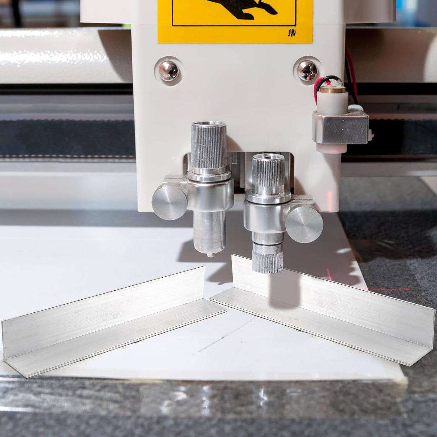 4 Pack Aluminum Angle 6061, 2" x 2"x 1/8" Stock, Bars 12" Length, 90-Degree Angled Extrusion, T5 Temper Mill V1259-DP01-A-898