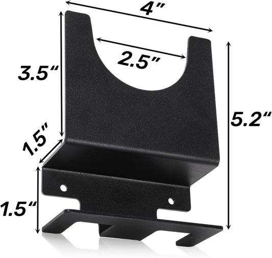 4 Pack Angle Grinder Holder, Wall Mount Bracket for 5 inch Grinder, Polisher Storage Rack Stand with Cord V1259-DP01-A-907