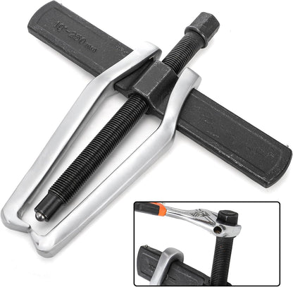 2-Jaw Gear Puller, 10 Inch Two Claws Puller Tool, Adjustable Steel Bearing Pulling Device, Heavy Duty Removal V1259-DP01-A-973