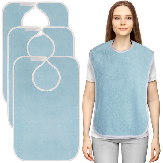 Adult Nappies - 3-pack - Unisex - Sky Blue - Disposable Nappies - Suitable for elderly women and men - V1259-DP01-BO-101