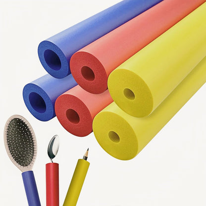 Schuimslang - Foam Grip Tube for Kitchen Utensils - 3 Sizes - Grip Snake - Comfortable Grip for Elderly, V1259-DP01-BO-111