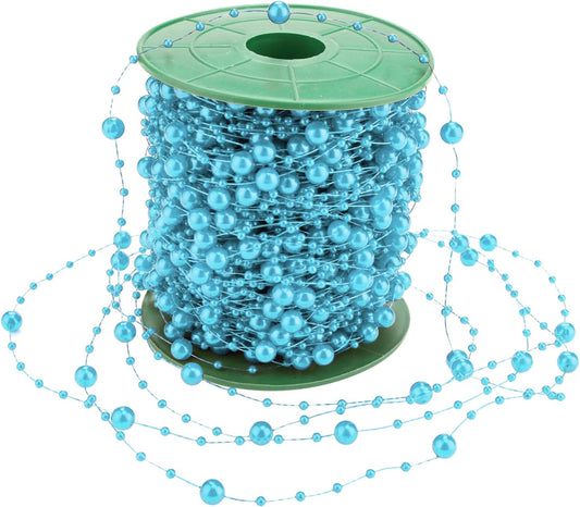 Artificial pearl string - pearl beads - suitable for blue weddings - bridal bouquets - do-it-yourself crafts V1259-DP01-BO-113
