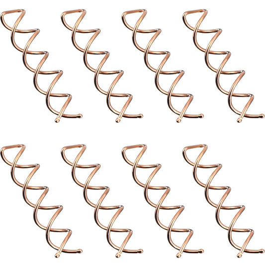 Spiral hair pins - rotating clips - knot rollers - DIY - rotating styling - hair sticks - hair styling tools V1259-DP01-BO-117