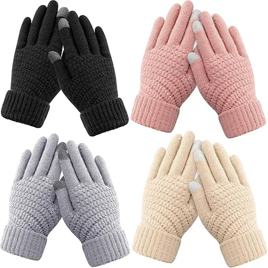 Winter gloves - women's winter gloves - warm - soft - touchscreen gloves - winter gloves for women - suitable V1259-DP01-BO-141