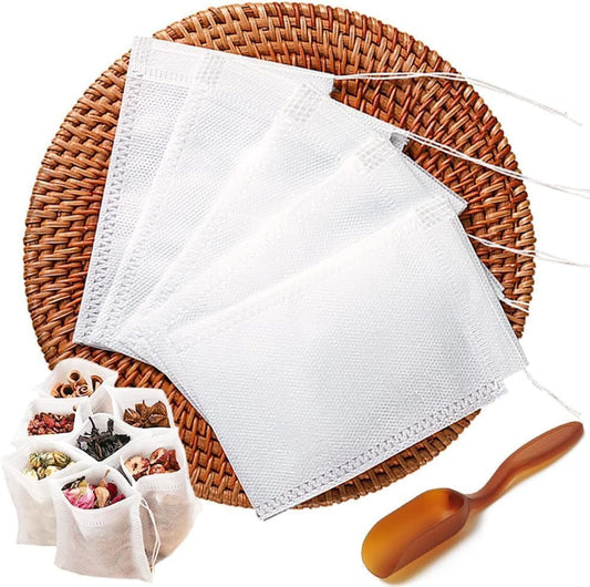 Theemaker tea bags-200 pieces-7*9cm-disposable loose tea bags-tea filter bag-for loose tea-loose leaf V1259-DP01-BO-144
