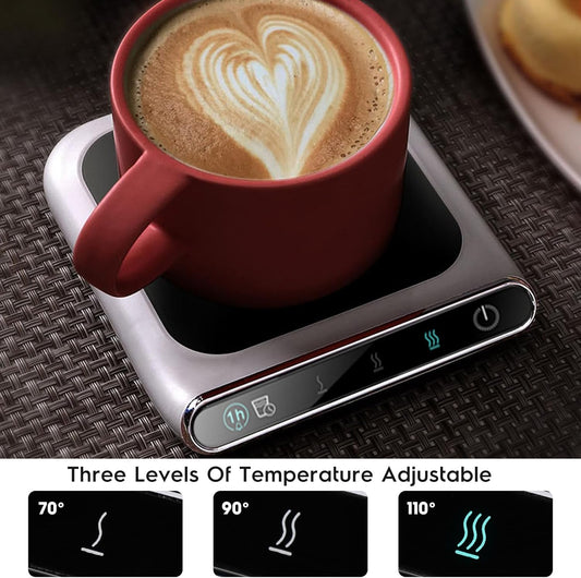 Mug warmer - temperature warmer with three speeds - cup warmer - heated coaster - mug warmer - USB cup warmer V1259-DP01-BO-164