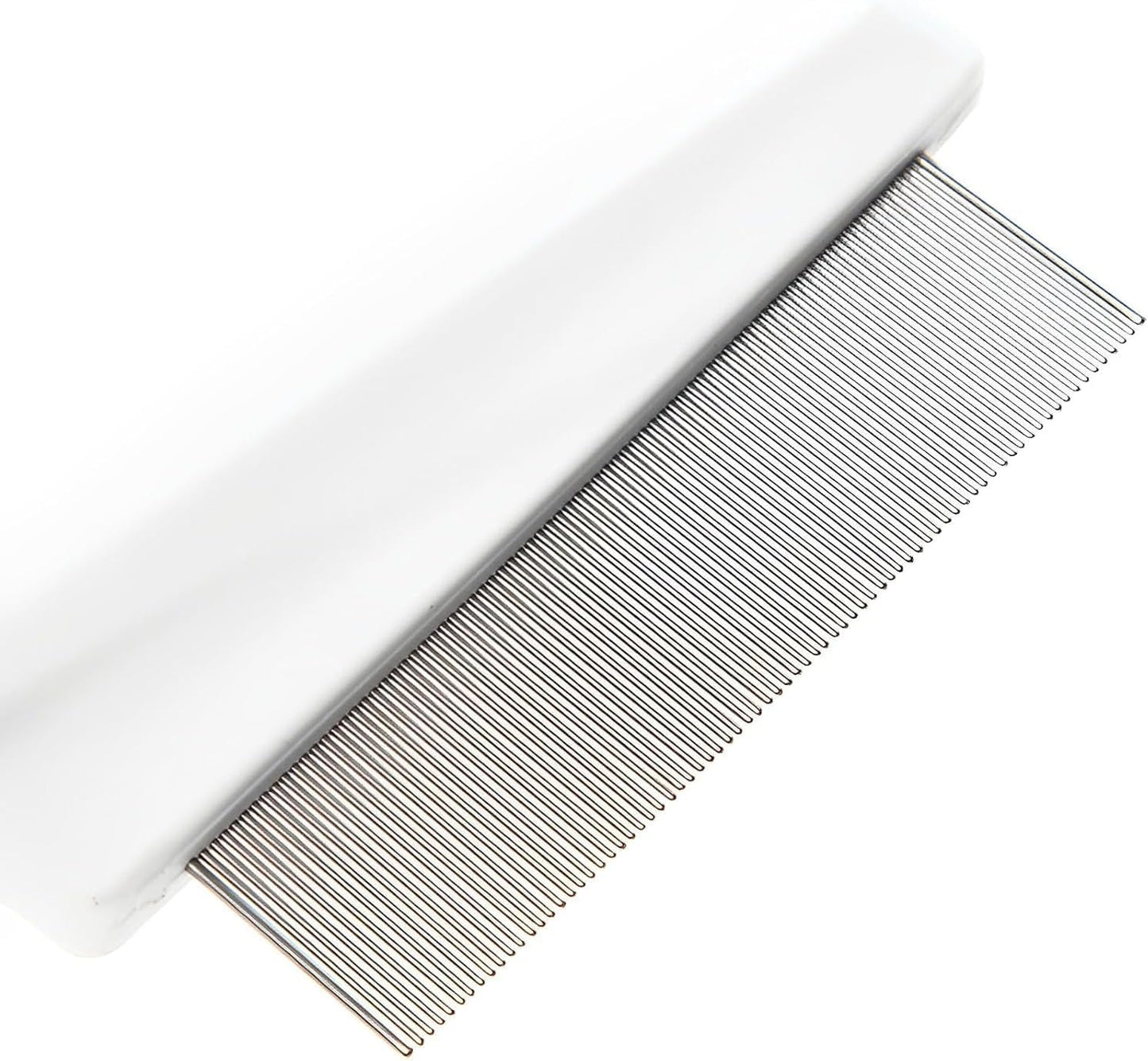 Flea comb for dogs and cats - Dog grooming tool - For removing tear stains, fleas, mange and lice V1259-DP01-BO-167
