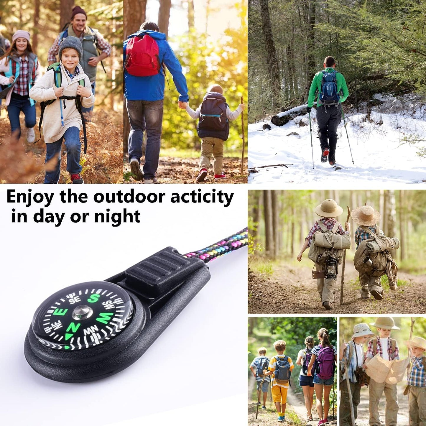 Kompas - 25-pack - Kids' Compass - Classroom - Mini Compass for Children - Hiking and Survival - Portable - V1259-DP01-BO-19