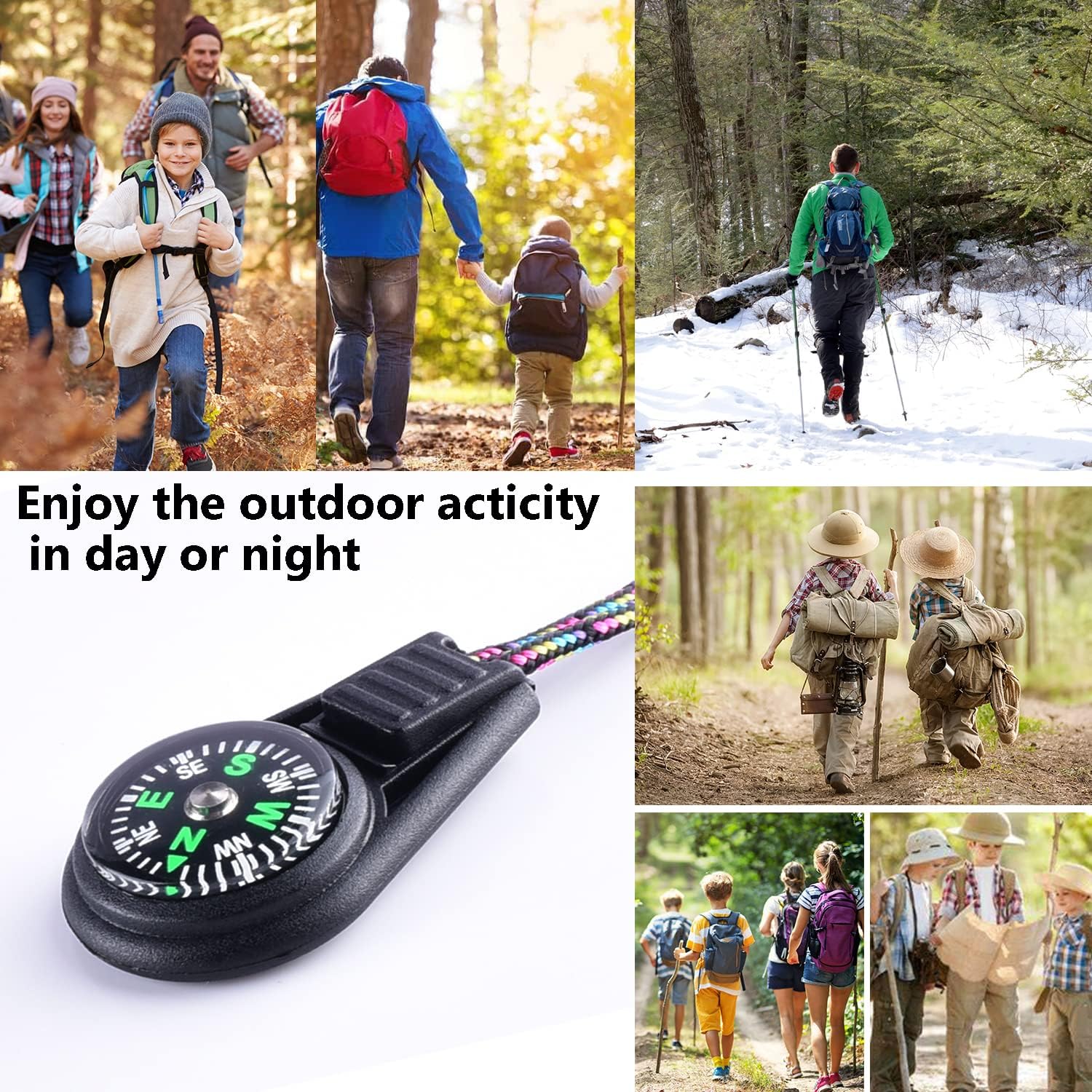 Kompas - 25-pack - Kids' Compass - Classroom - Mini Compass for Children - Hiking and Survival - Portable - V1259-DP01-BO-19