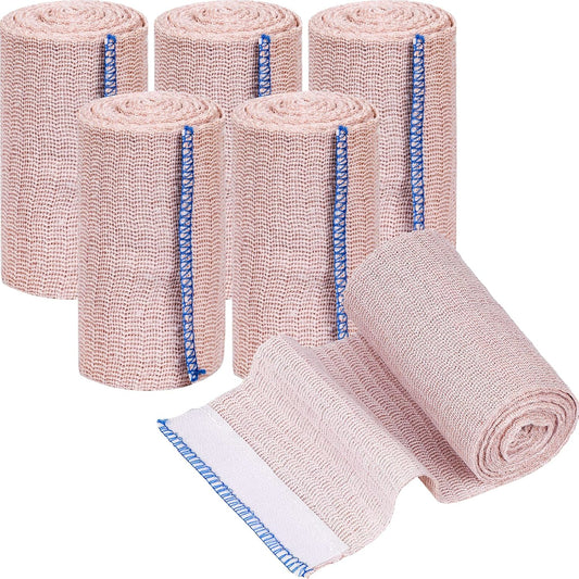 Premium compression bandages Pack of 6 elastic bandages - self-adhesive - for injuries to wrists, ankles, V1259-DP01-BO-198