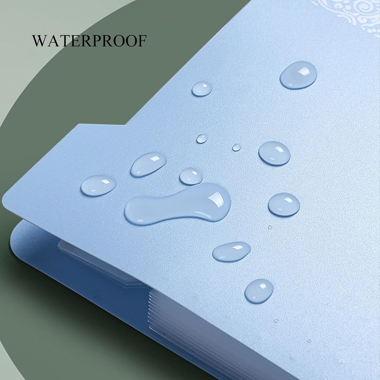 A4 Expandable folder - 3 poly pockets folder - 12 compartment folders large capacity accordion folders - V1259-DP01-BO-217