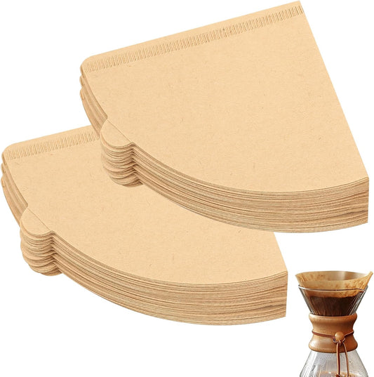 200 unbleached conical filter papers - size 02 for filter coffee and filter coffee machines - 1-4 cups V1259-DP01-BO-220