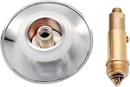 Pop-up click waste plug - sink drain stopper - brass slotted drain button - suitable for bathroom sink V1259-DP01-BO-232