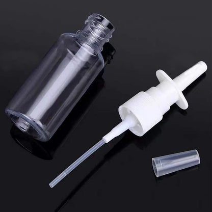 3-pack nasal spray bottles - clear spray bottle - empty nasal spray - direct spray container for essential V1259-DP01-BO-233