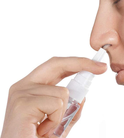 3-pack nasal spray bottles - clear spray bottle - empty nasal spray - direct spray container for essential V1259-DP01-BO-233