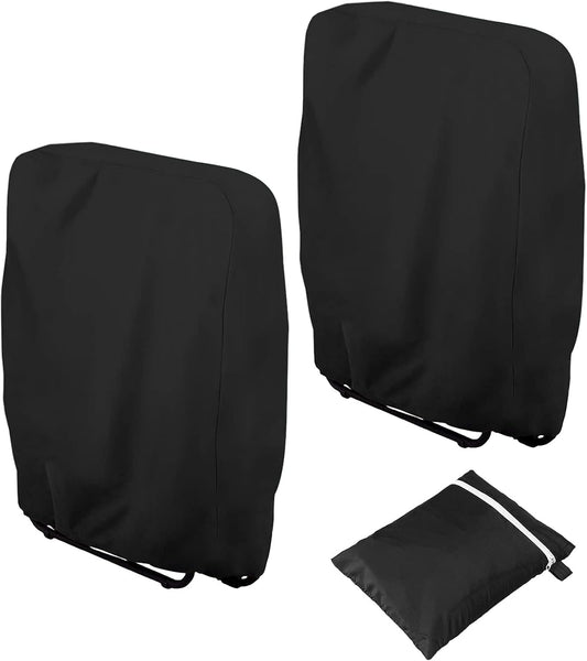 Garden chair covers - 2 pieces waterproof- windproof- UV resistant- hydrophobic Oxford material for terrace V1259-DP01-BO-235