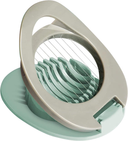 Egg slicer - Egg slicer with stainless steel wire - multi-functional egg slicer - slices boiled eggs, ham, V1259-DP01-BO-240