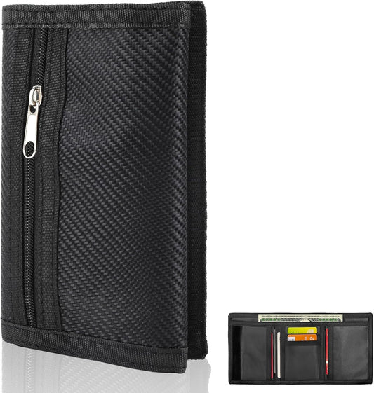 Heren Slim Wallet UK Simple Lightweight Compact RFID Blocking Soft Secure Credit Card Holder for 6 Cards and V1259-DP01-BO-262