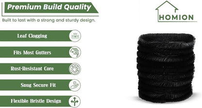 Gutter brush - Leaf catcher - Lead filter - Gutter drain cleaner - Leaf cleaner - Gutter unblocker - 4m x V1259-DP01-BO-273